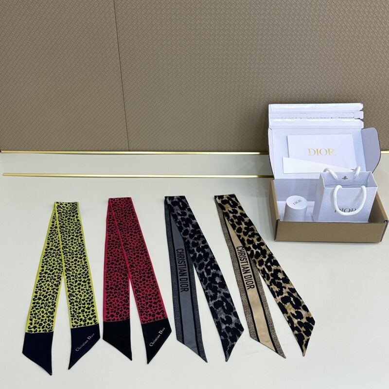 Dior Leopard Print Headband