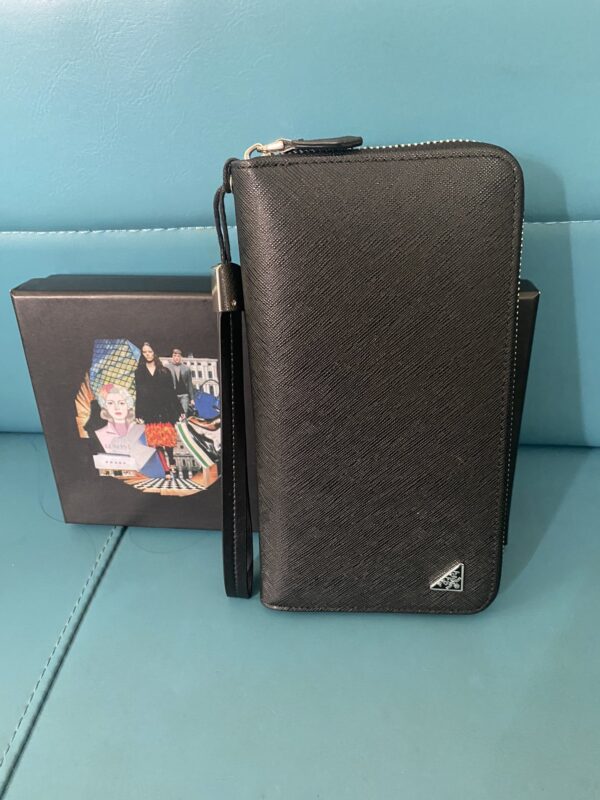 Prada Large Zipper Wallet