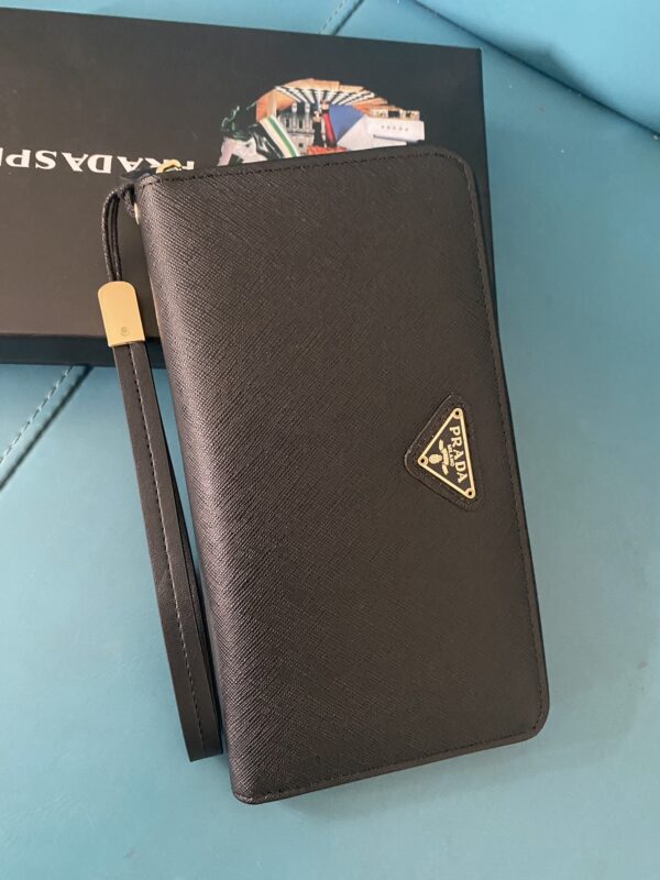 Prada Large Zipper Wallet