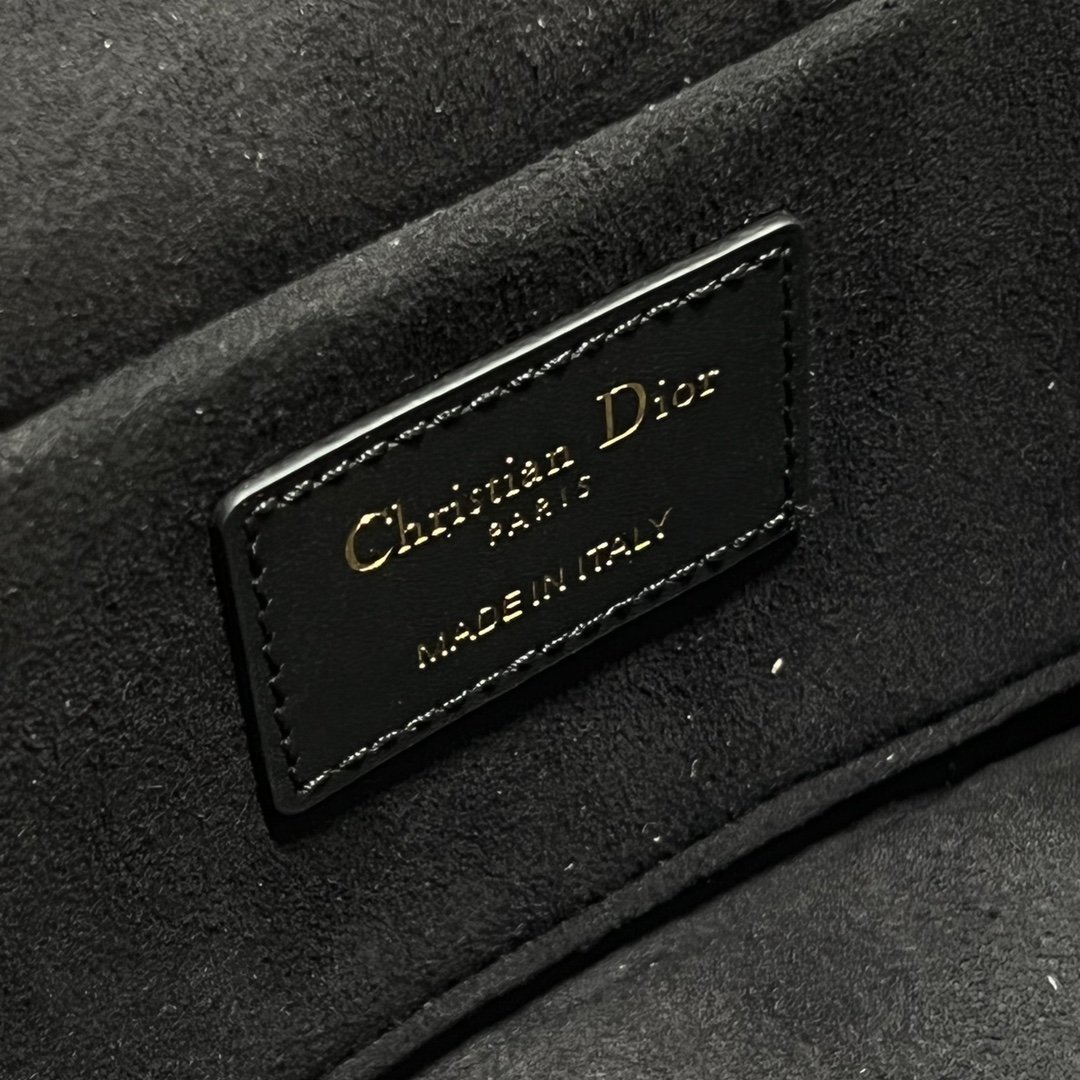 Dior Black Makeup Box Bag - Image 3