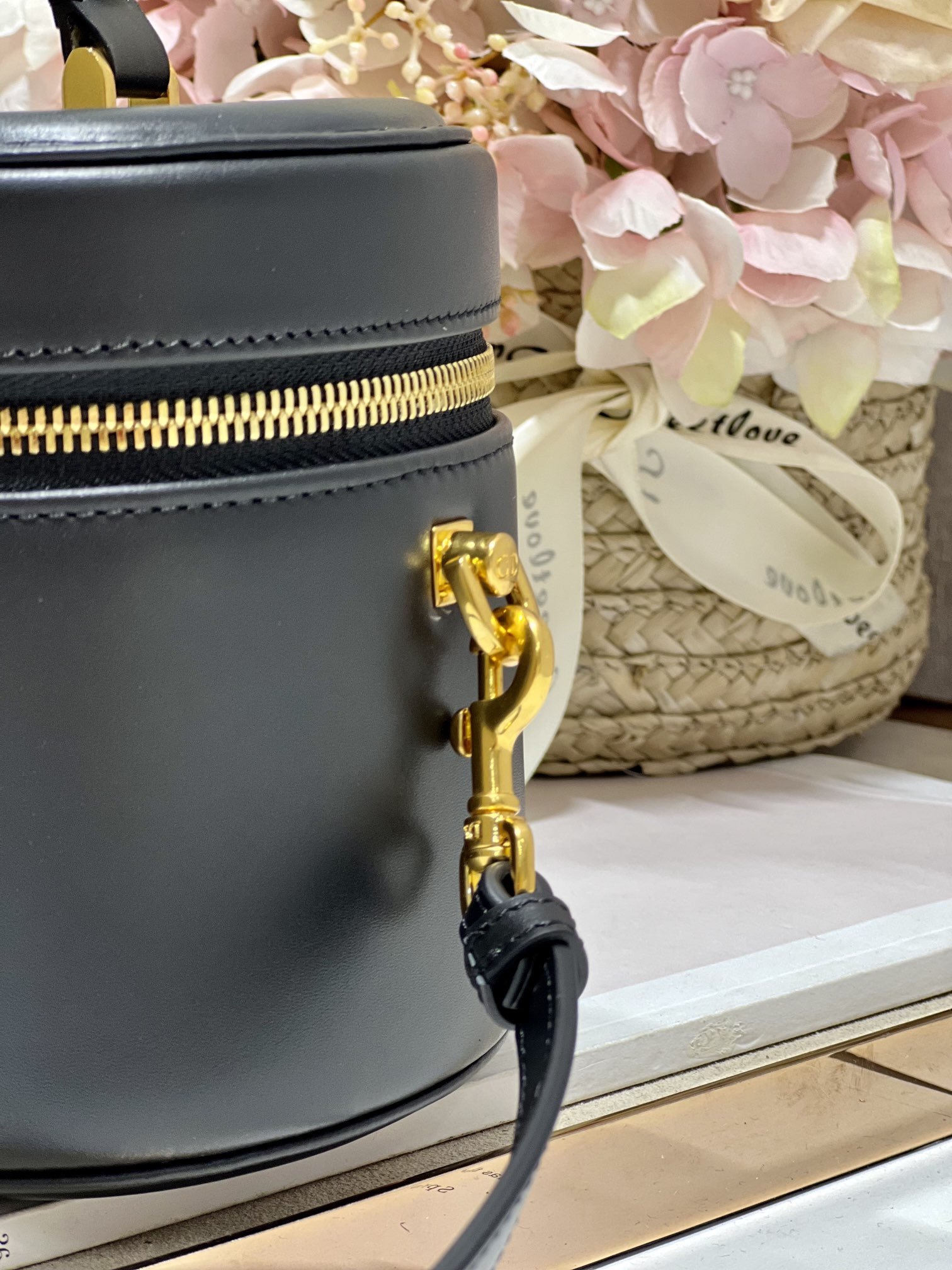 Dior Black Makeup Box Bag - Image 9