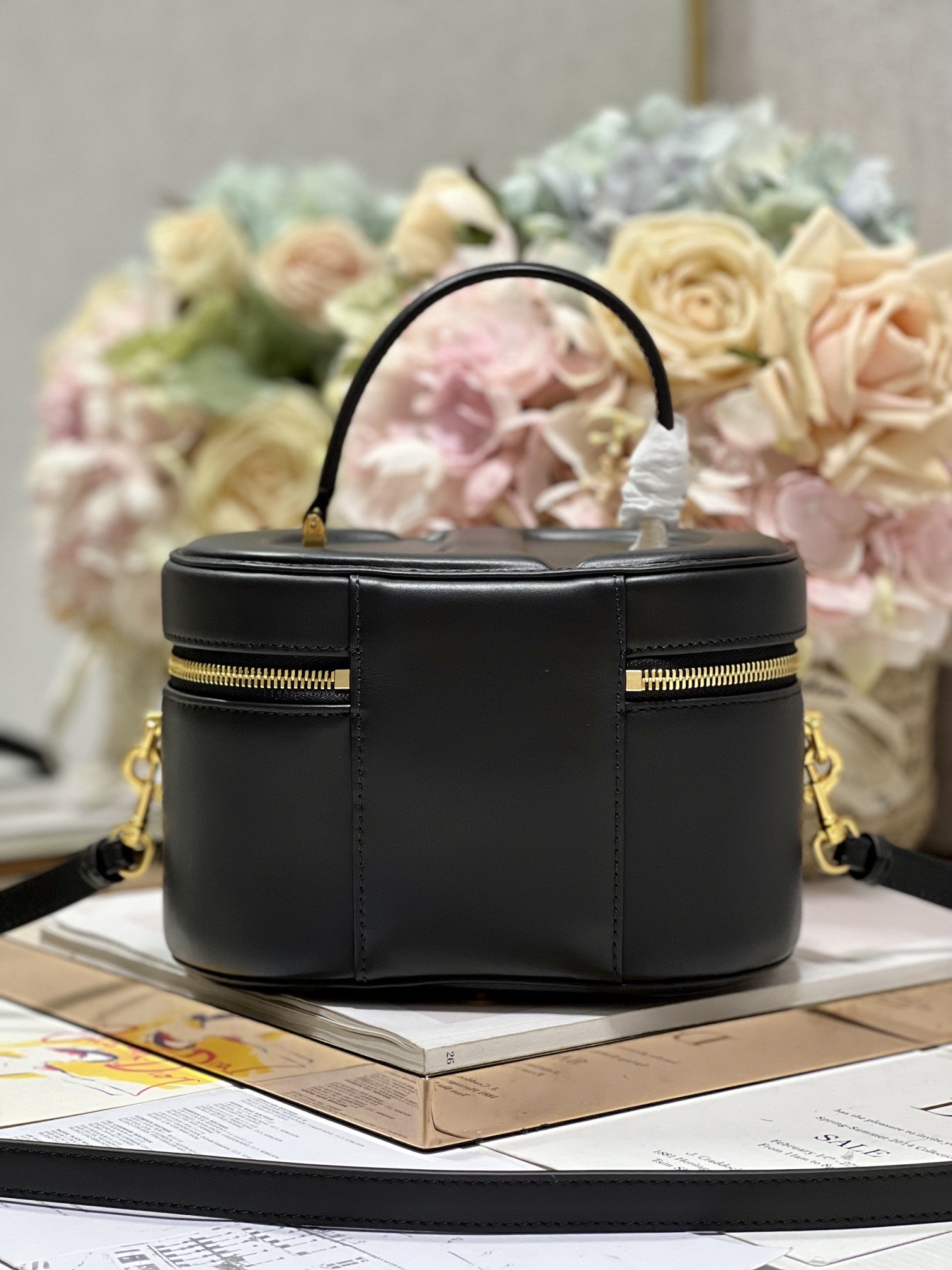 Dior Black Makeup Box Bag - Image 2