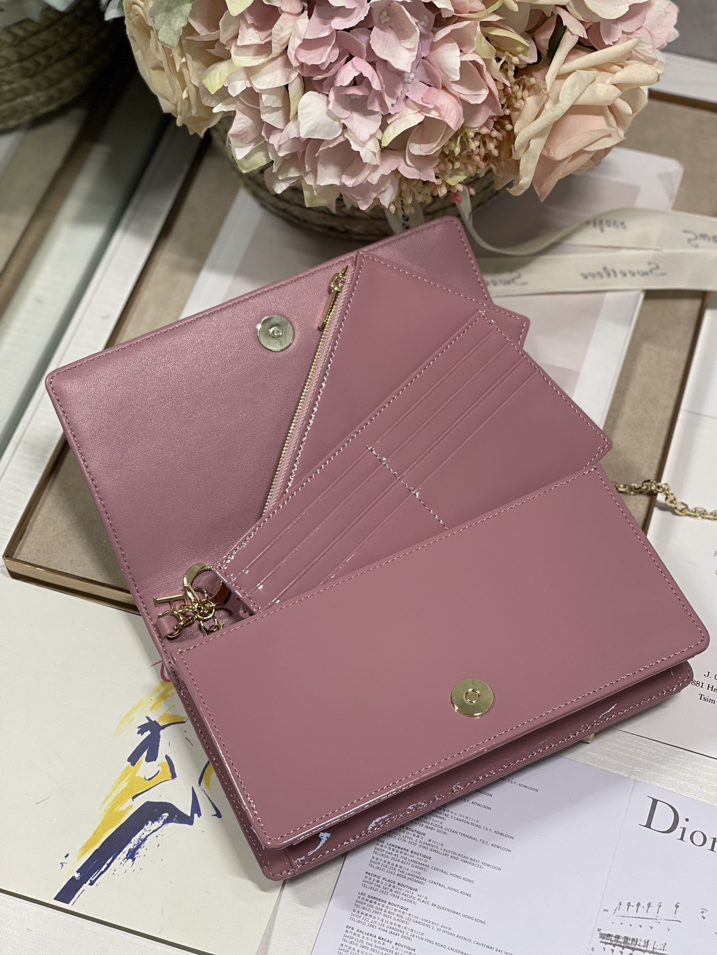 Dior Three-piece Clutch Bag - Image 4