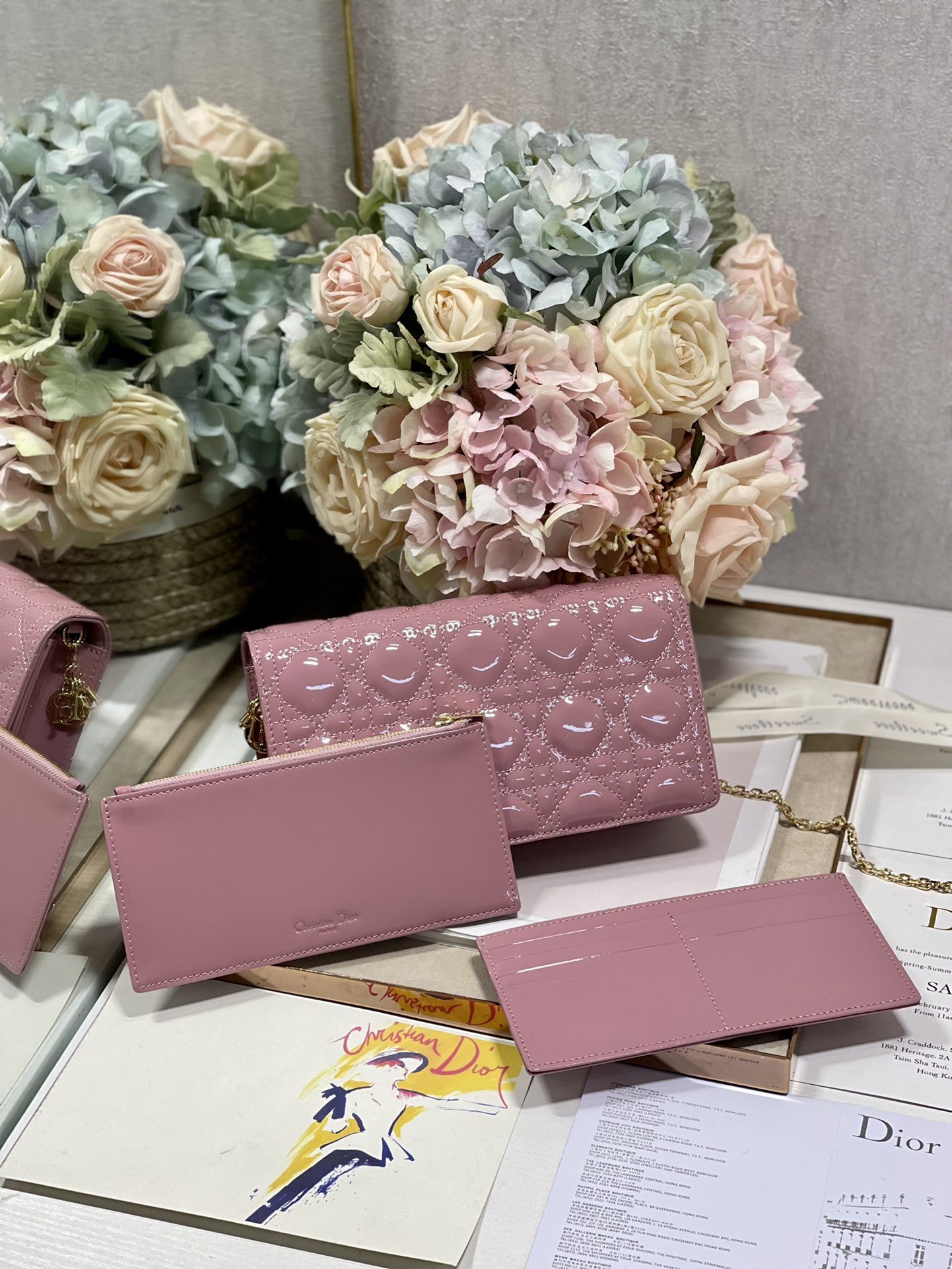 Dior Three-piece Clutch Bag - Image 8