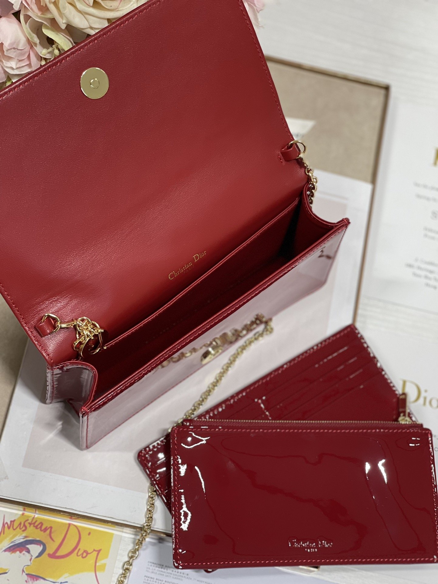 Dior Three-piece Clutch Bag - Image 4