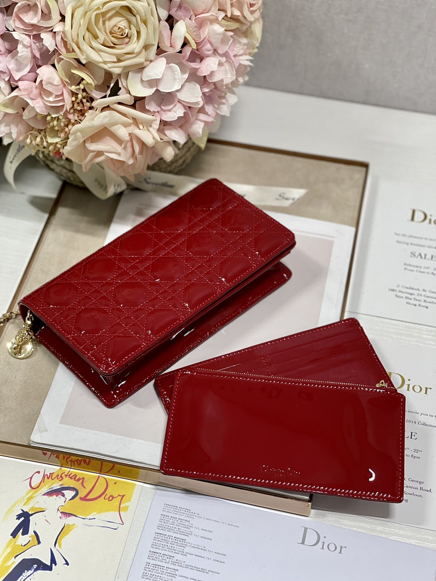 Dior Three-piece Clutch Bag - Image 6