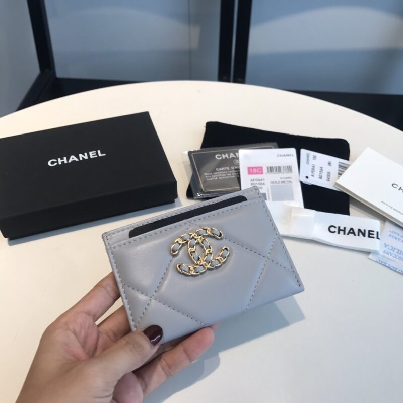 Chanel Flake Card Holder
