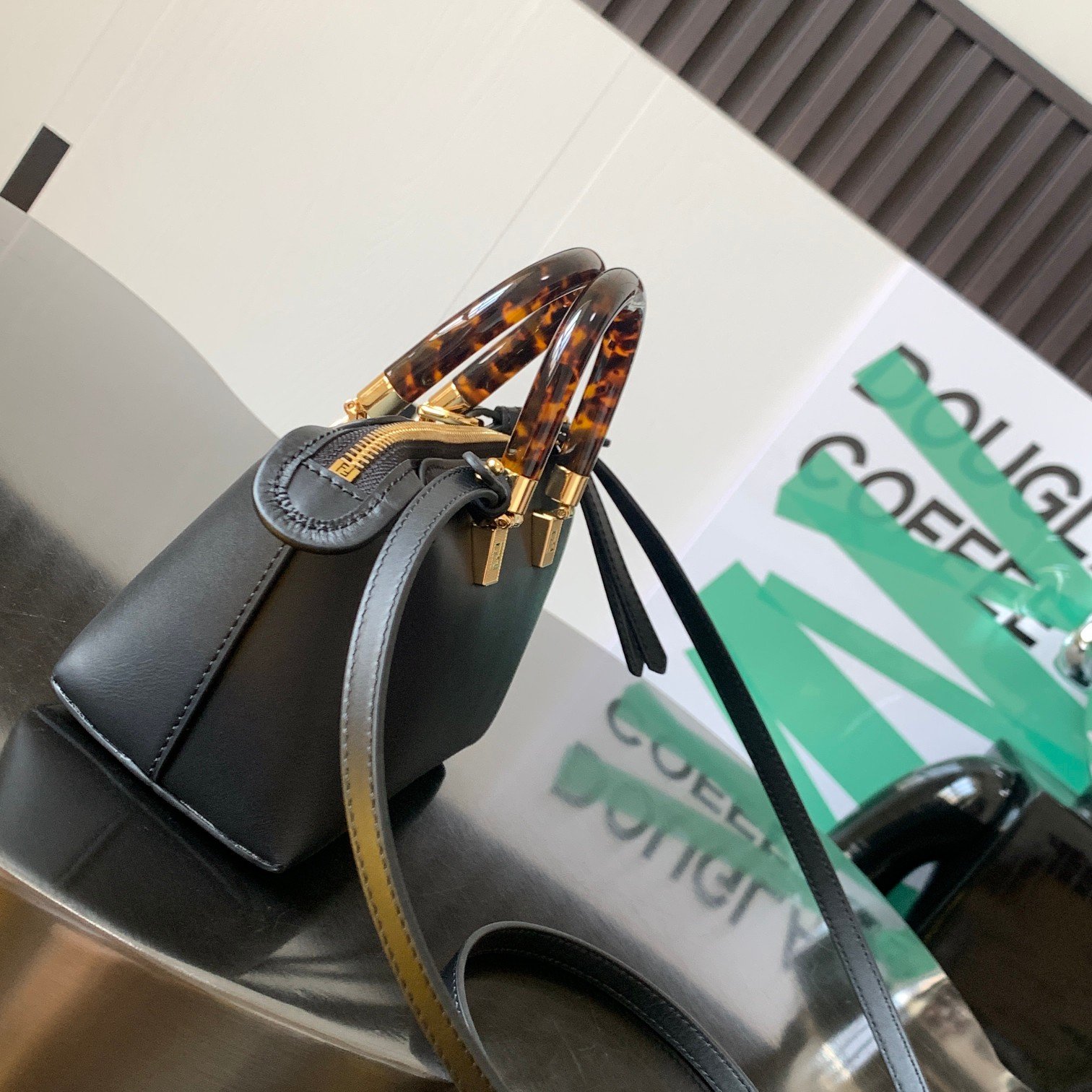 Fendi Small Boston Bag - Image 3