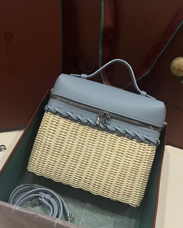 Loro Piana L19 Bamboo Weaving Bag