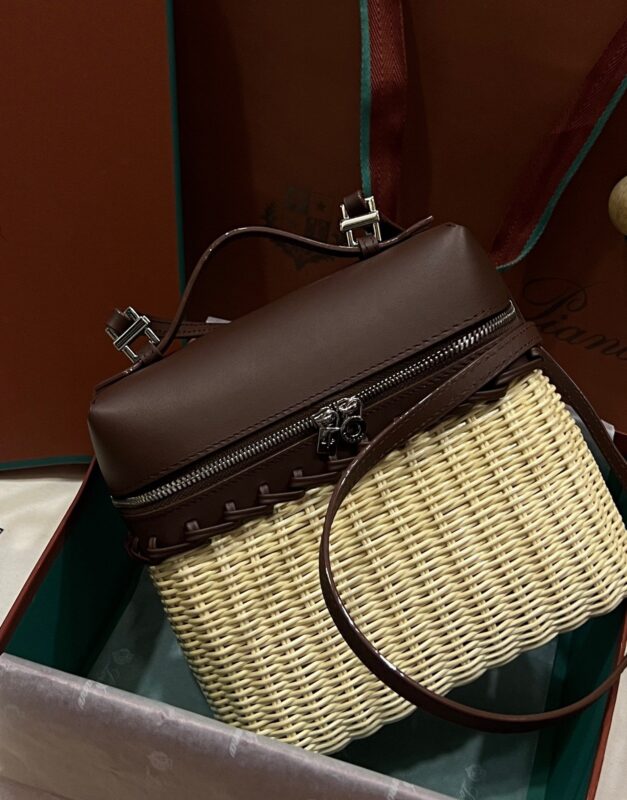 Loro Piana L19 Bamboo Weaving Bag
