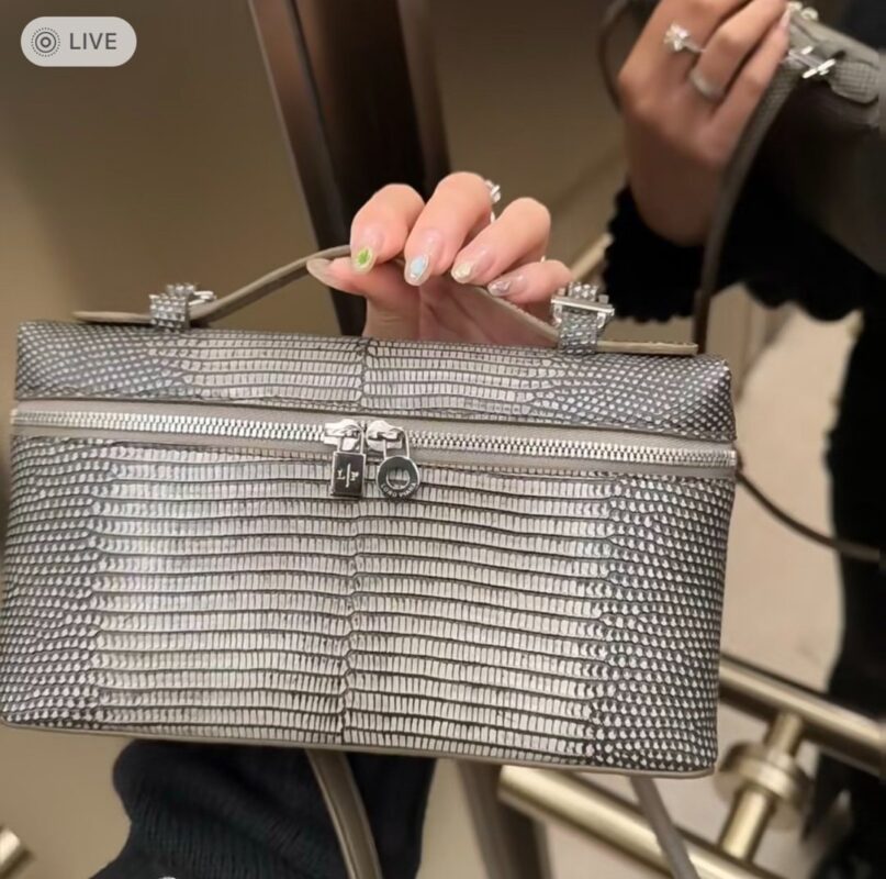 Loro Piana L19 Lizard Pattern