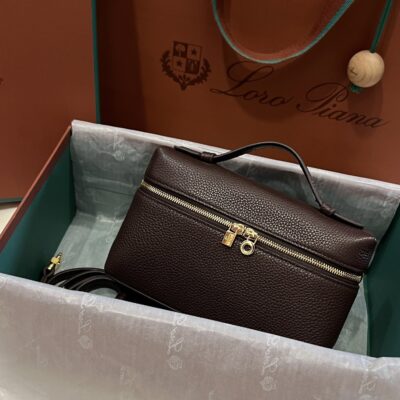 Loro Piana L19 in Cocoa Brown Calfskin