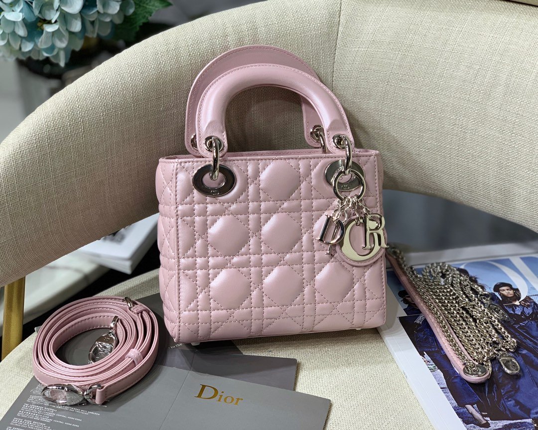 1000019475.jpg Lady Dior 17 Patent Leather Bag - Image 1