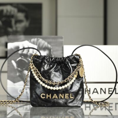 Chanel Pearl Chain Mini 22 Bag