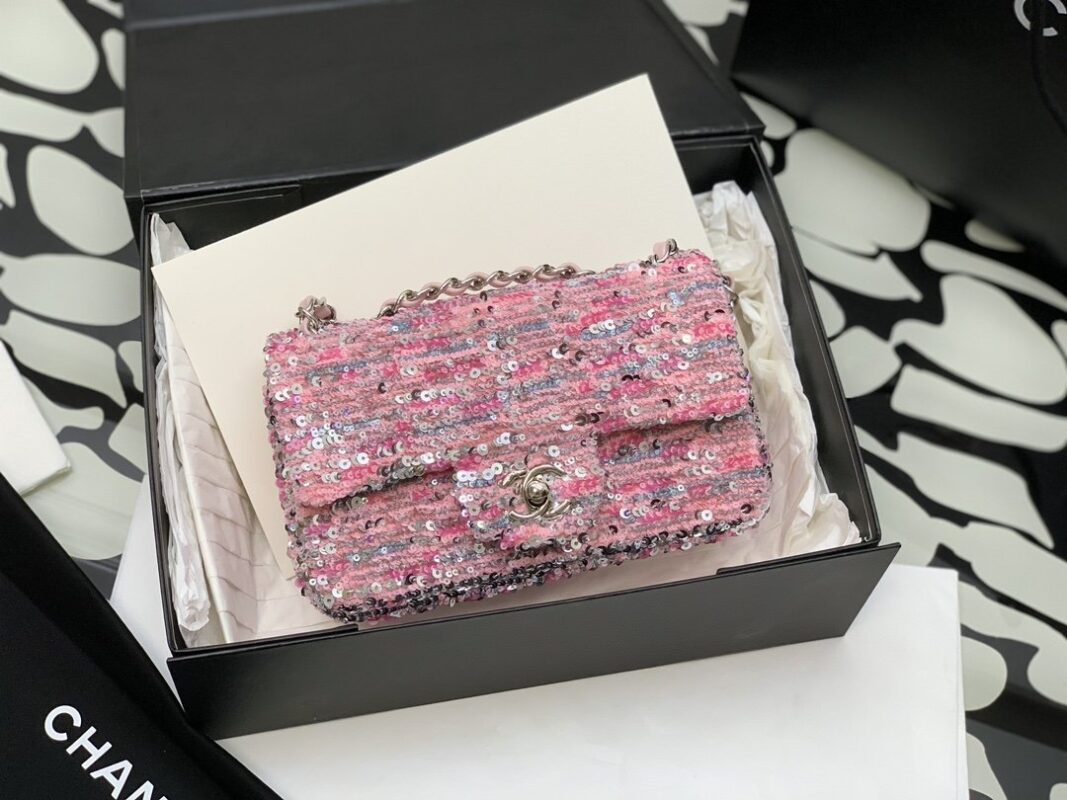 Chanel 23A Sequin Chain Bag