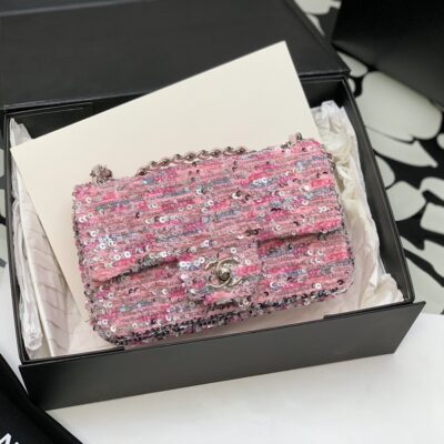 Chanel 23A Sequin Chain Bag