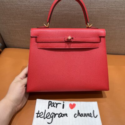 Kelly 25 Red Chevre Mysore GHW