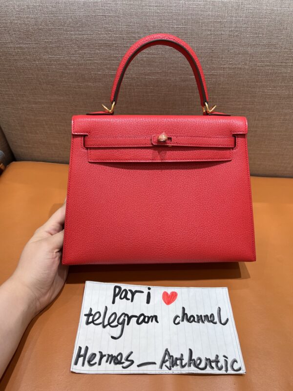 Kelly 25 Red Chevre Mysore GHW