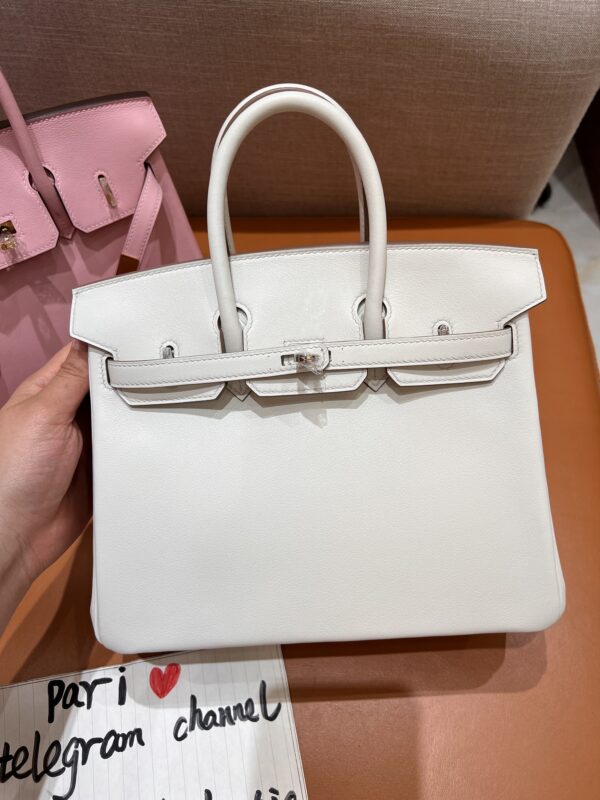 Birkin 25 Swift Blanc PHW