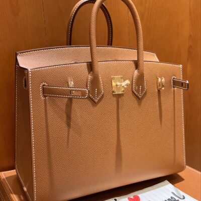 Birkin 30 Golden Brown Epsom GHW