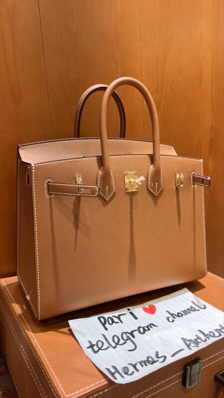 Birkin 30 Golden Brown Epsom GHW