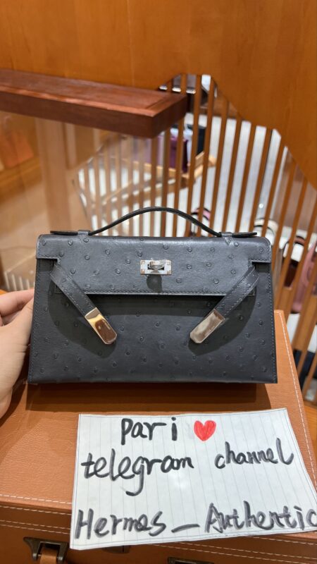 Kelly Pochette Ostrich