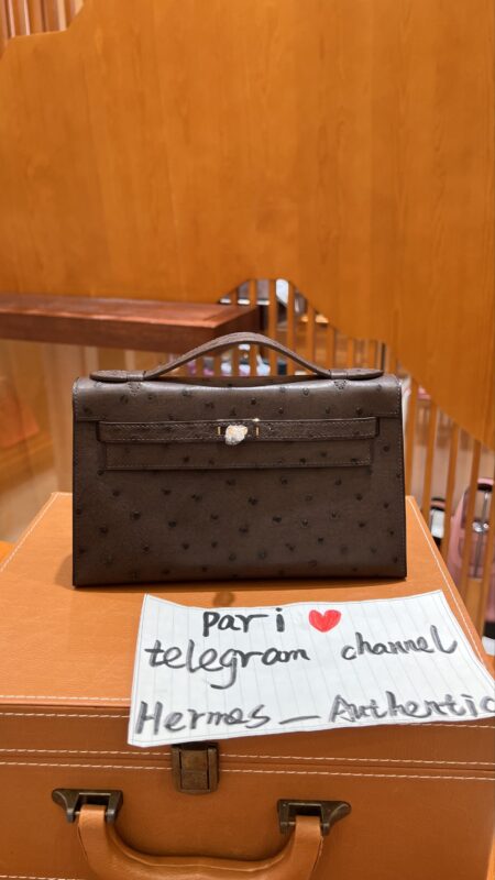 Kelly Pochette Ostrich