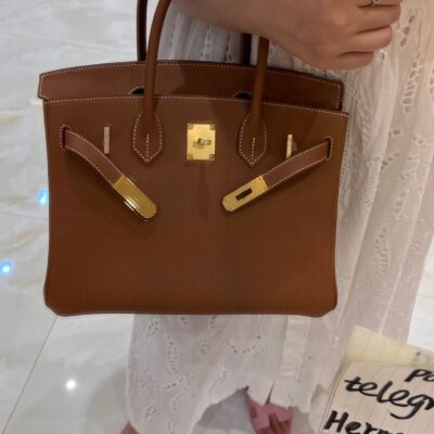 Birkin 30 Golden Brown Togo