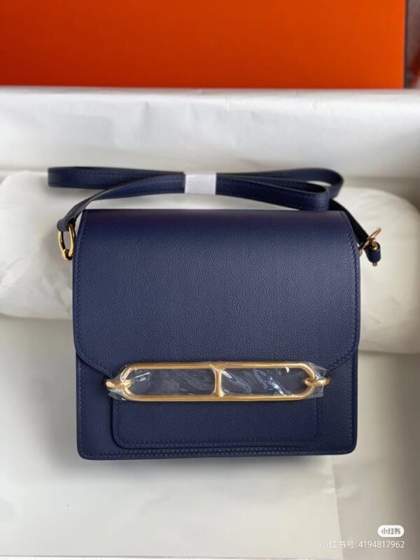 Roulis Mini in Dark Blue Evercolor