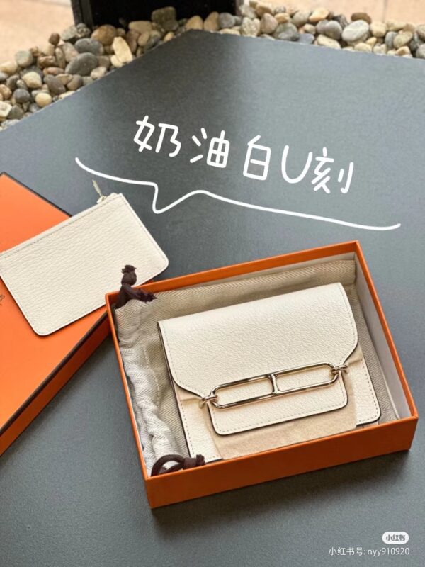 Roulis Slim in Craie White Chevre Mysore