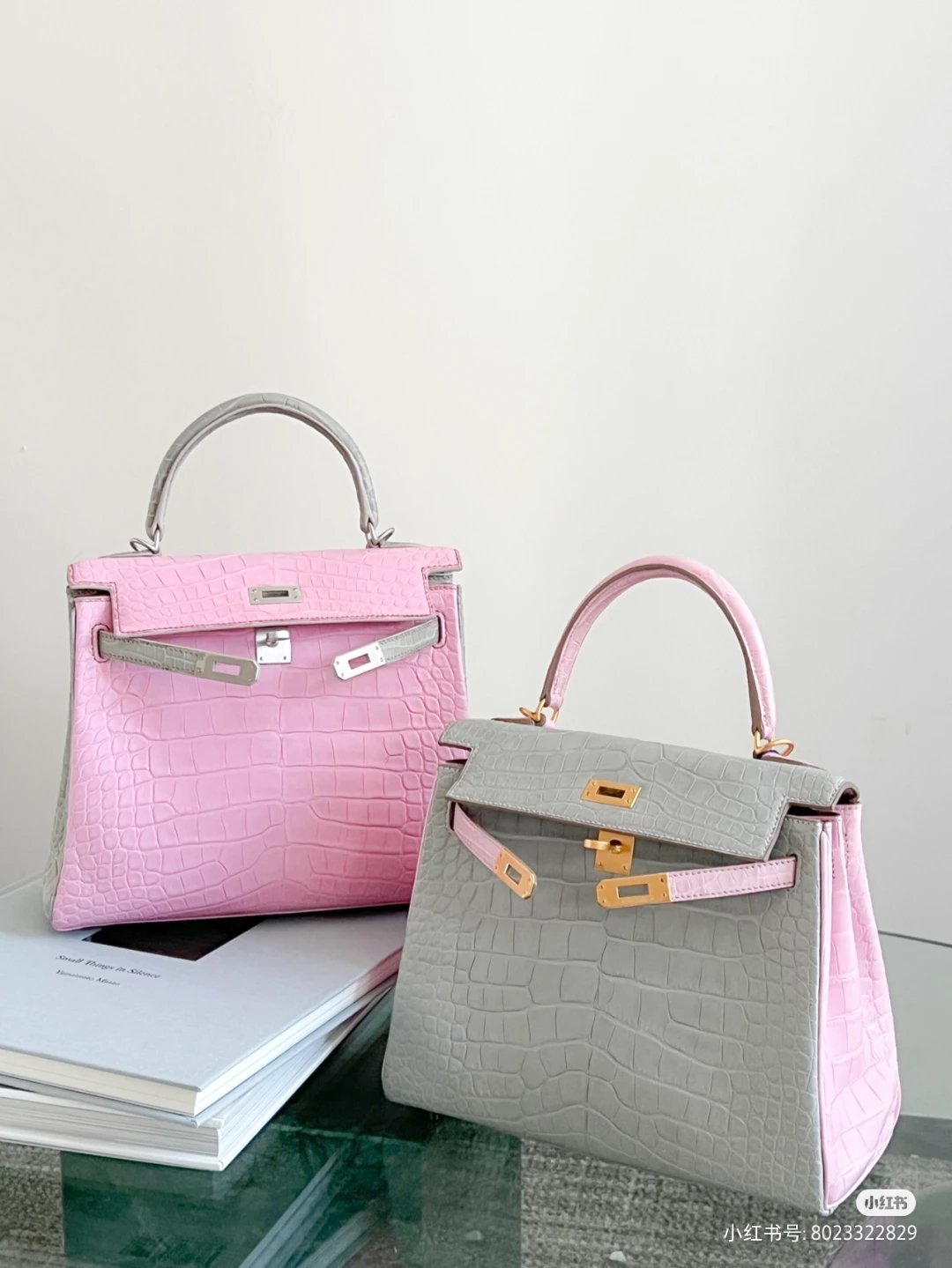 19496.jpg Kelly 25 Matte Crocodile Collection - Image 1