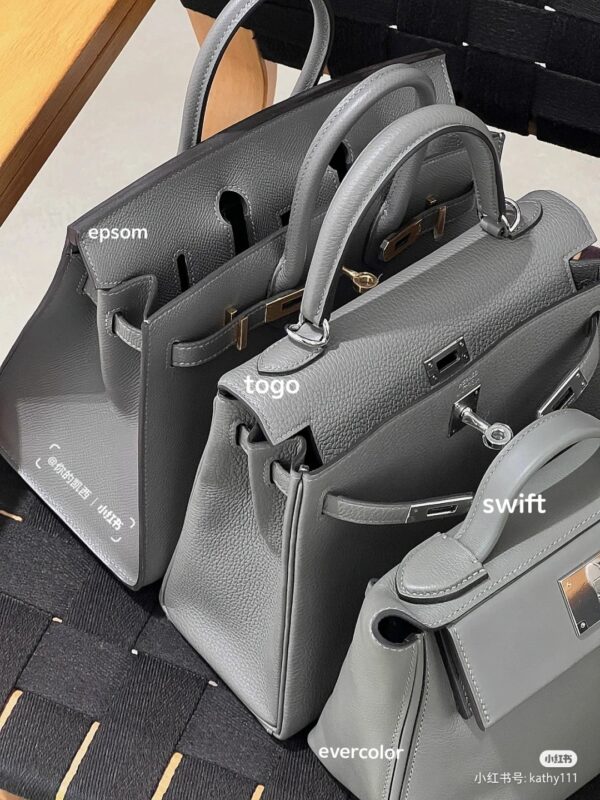 Hermes Bags in Grey Color