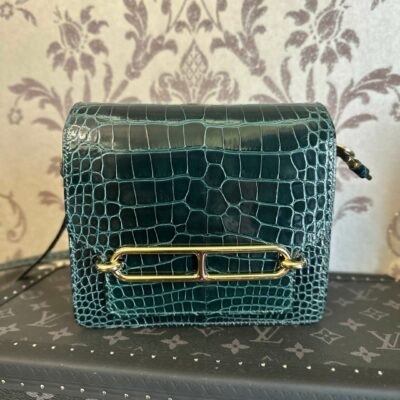 Roulis Mini Crocodile Vert Fonce GHW