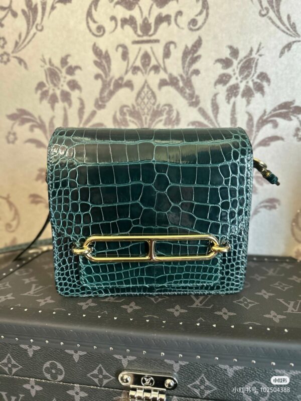 Roulis Mini Crocodile Vert Fonce GHW