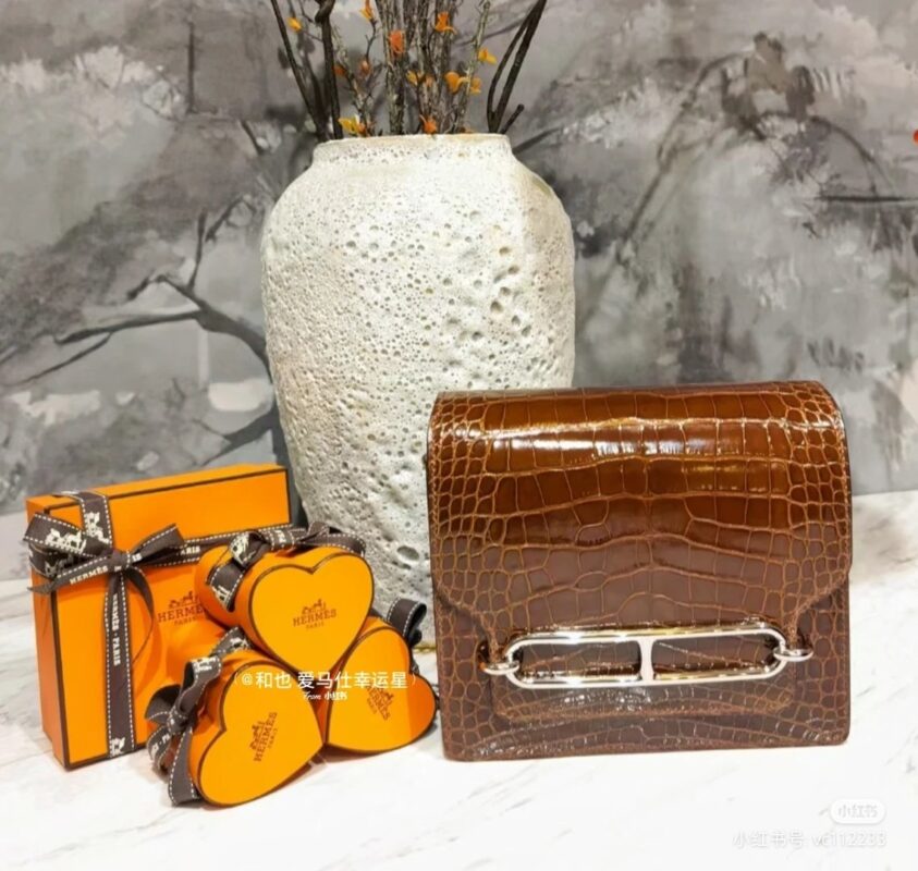 Roulis Mini Shiny Crocodile Miele