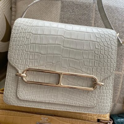 Roulis Mini Matte Crocodile Craie