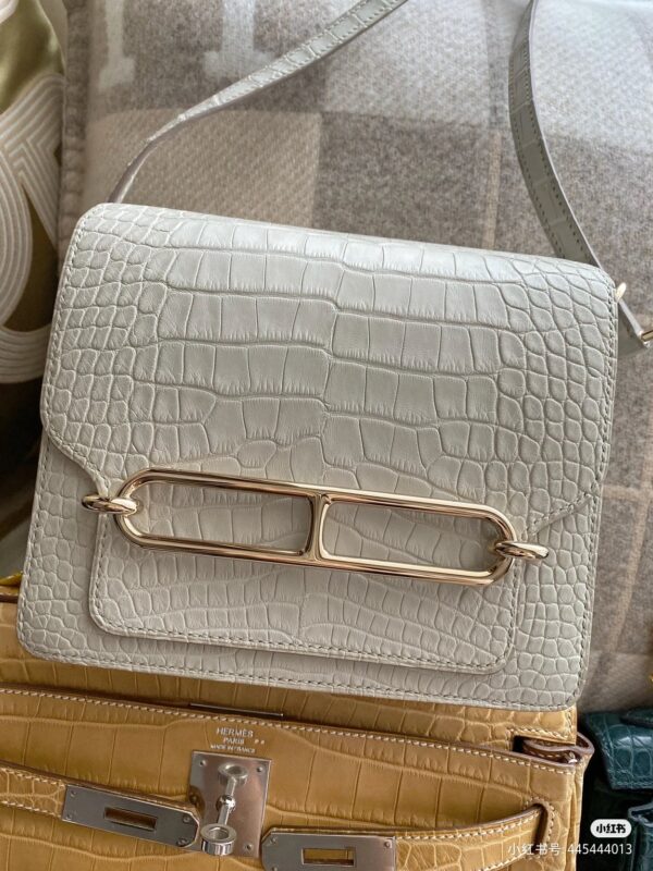 Roulis Mini Matte Crocodile Craie