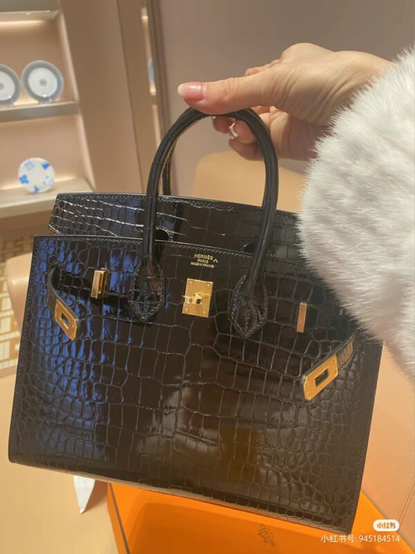 Birkin 30 Shiny Crocodile