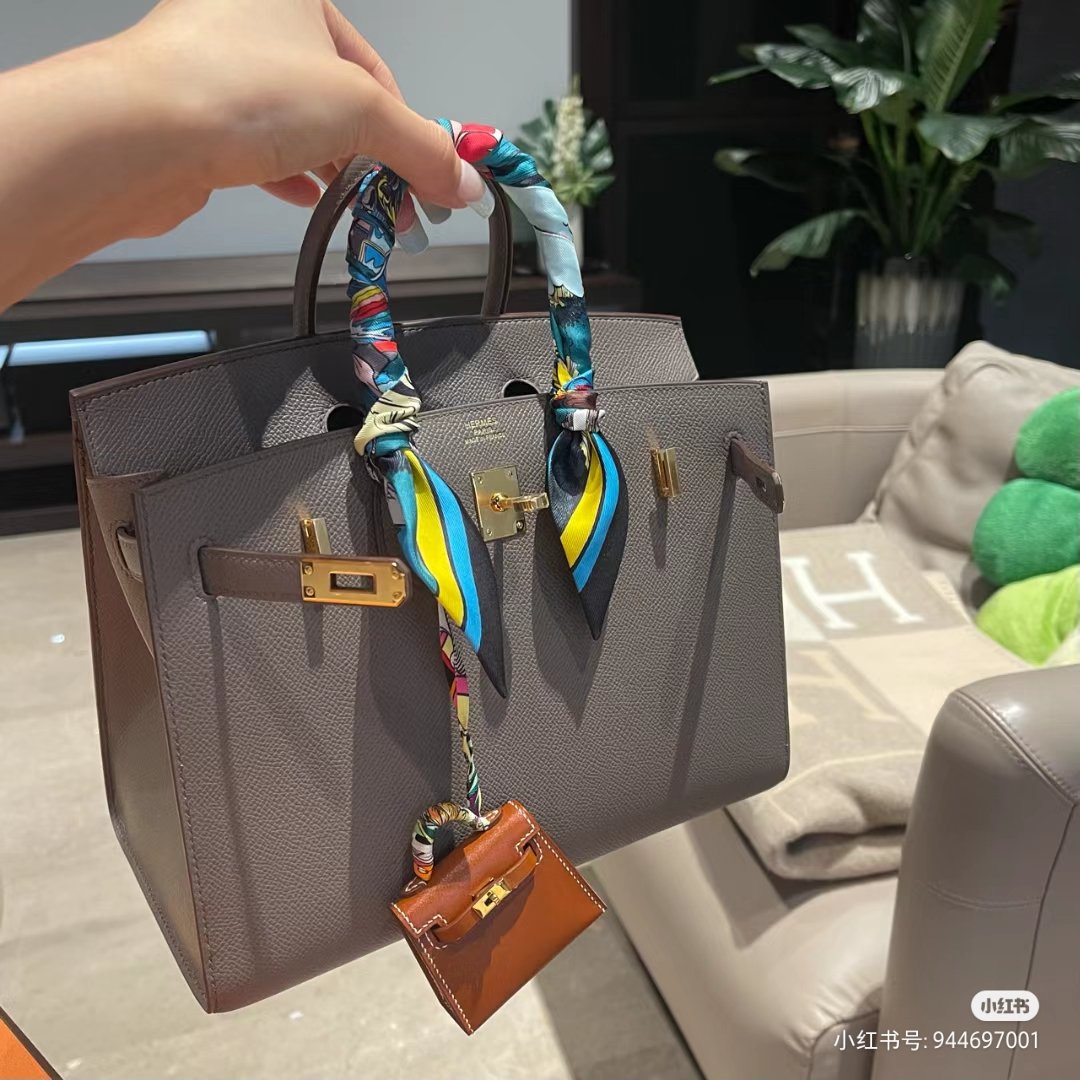 19859.jpg Birkin 25 Epsom - Image 1