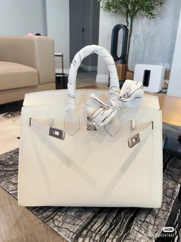 Birkin 25 Epsom Craie