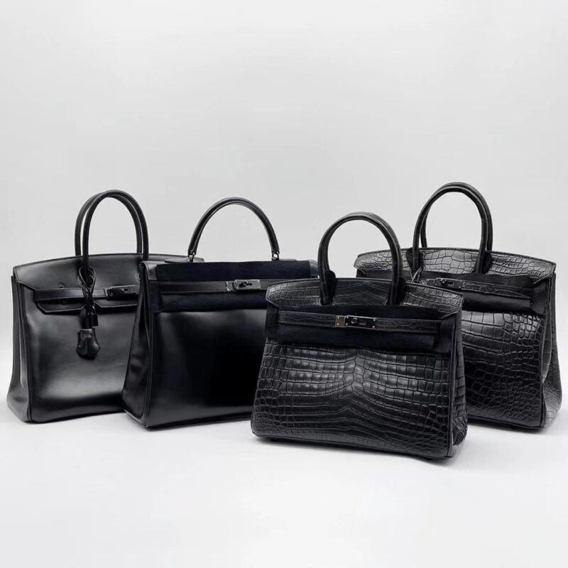 Birkin Bags Collection in Noir