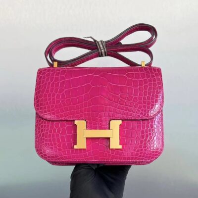 Constance 18 Shiny Alligator