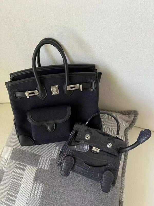 Birkin 35 Cargo and Kelly Doll Bags
