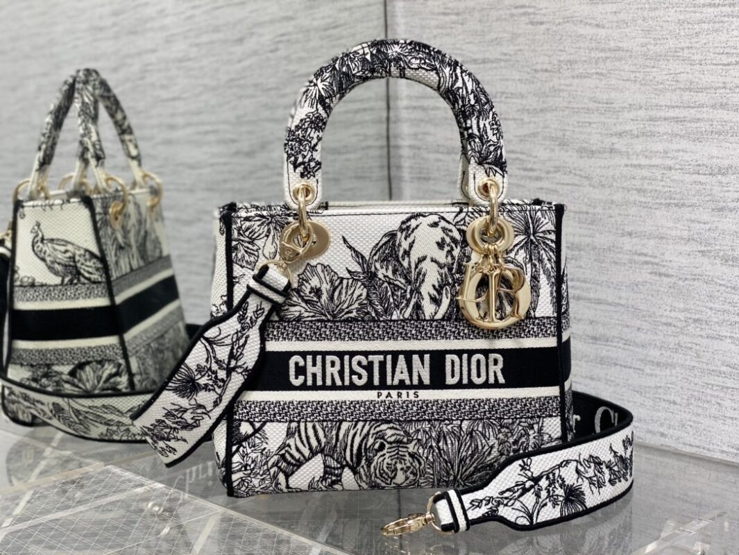 Lady Dior 24 Jungle Garden Embroidery