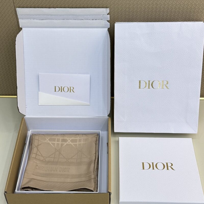 Dior Cannage Silk Scarf