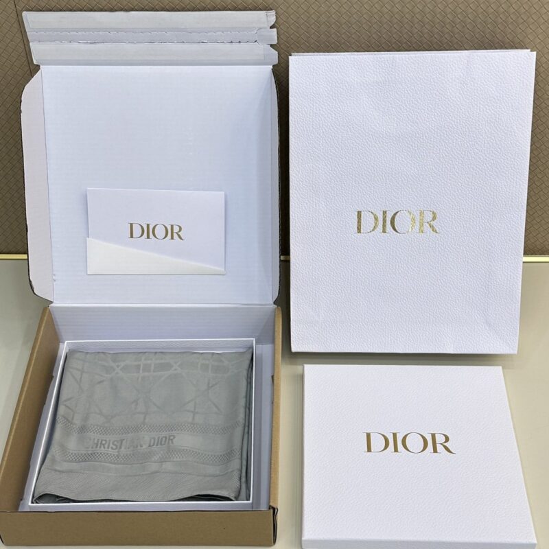 Dior Cannage Silk Scarf