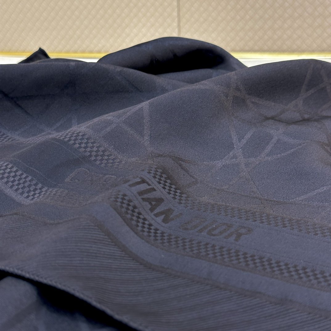 Dior Cannage Silk Scarf - Image 7