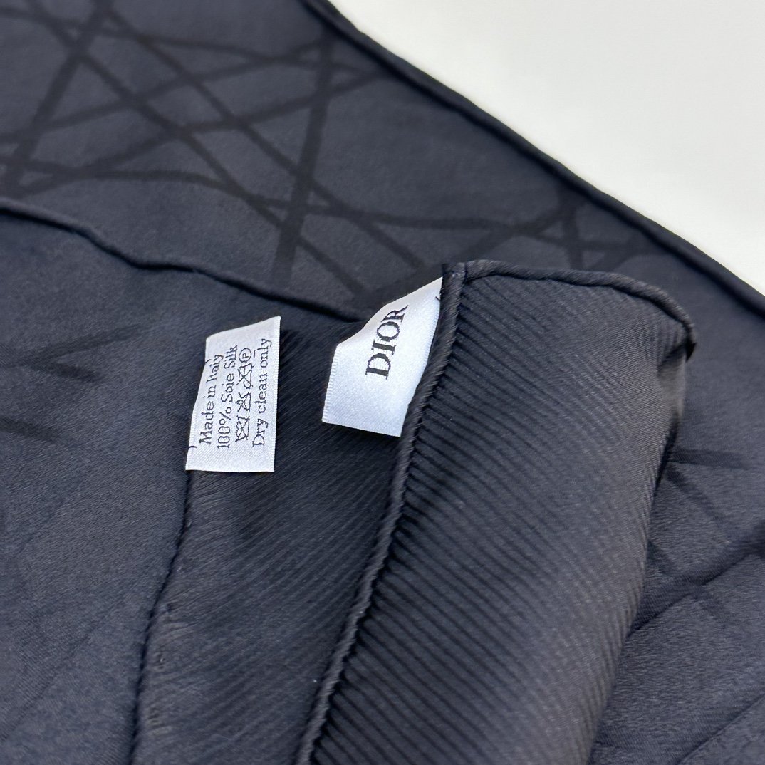 Dior Cannage Silk Scarf - Image 5