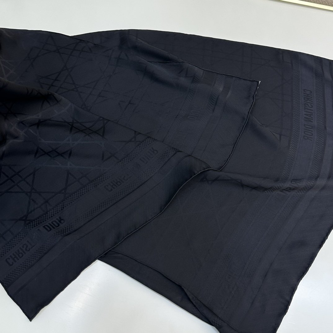 Dior Cannage Silk Scarf - Image 3