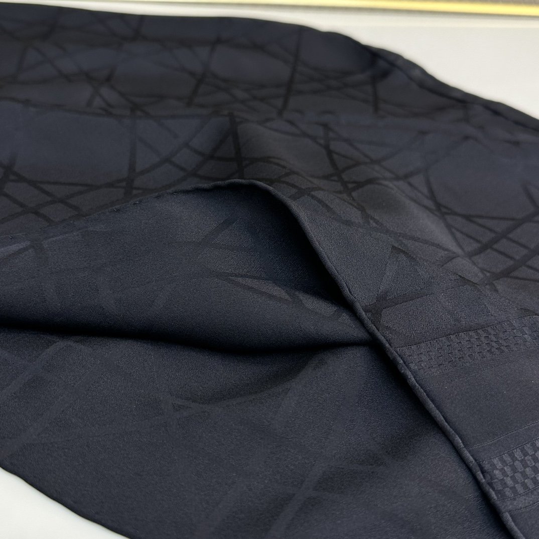 Dior Cannage Silk Scarf - Image 8